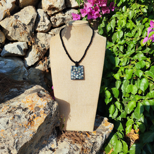 Collana Madreperla Mosaico
