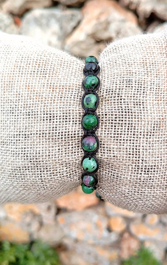 Bracciale Tibetano Rubizoisite