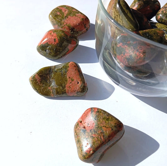 Unakite (Guarigione Emotiva e Crescita Spirituale)