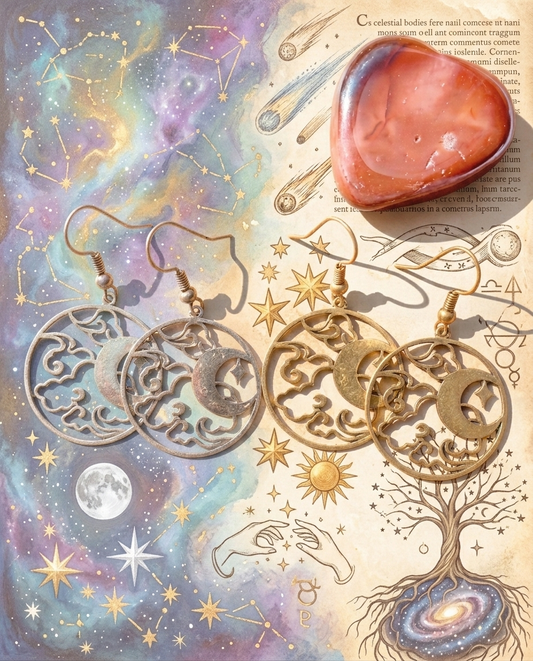 Orecchini "Custodi della Luna"