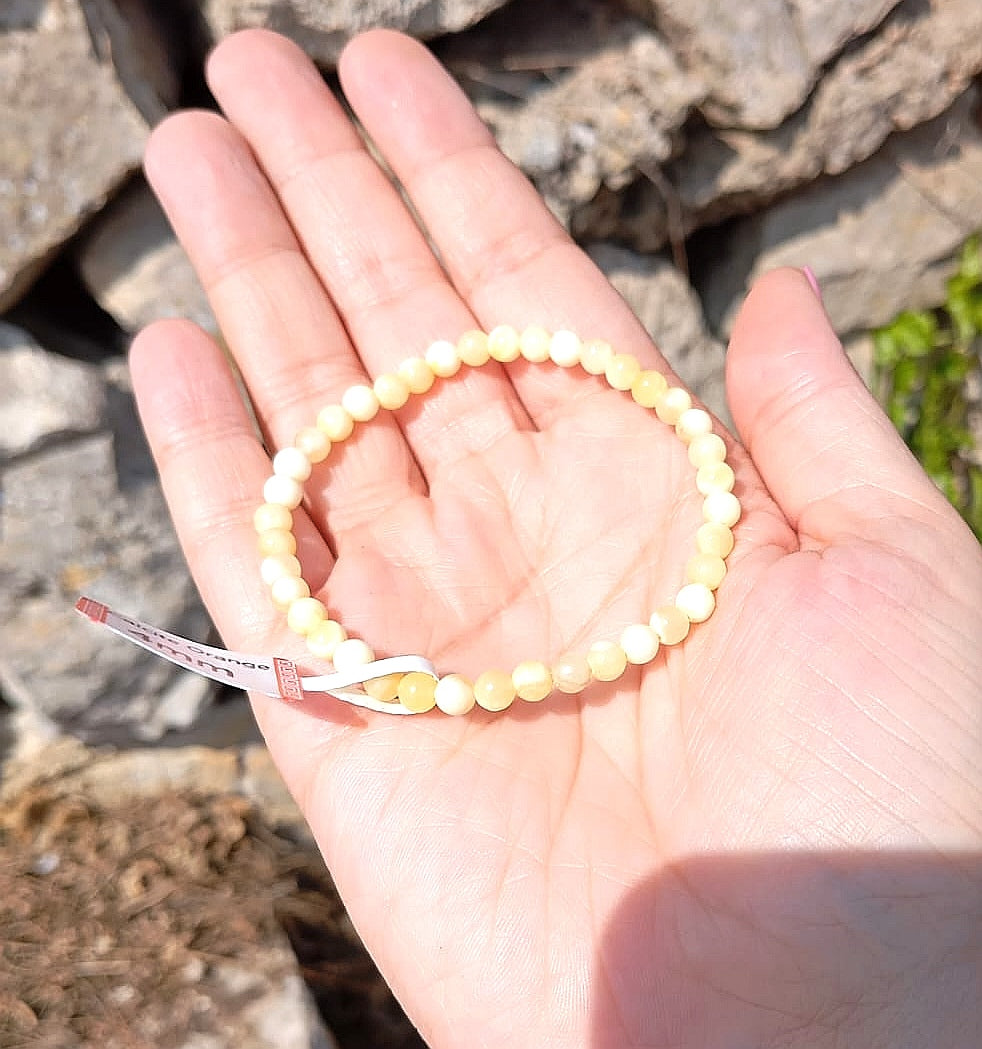 Bracciale Calcite Orange