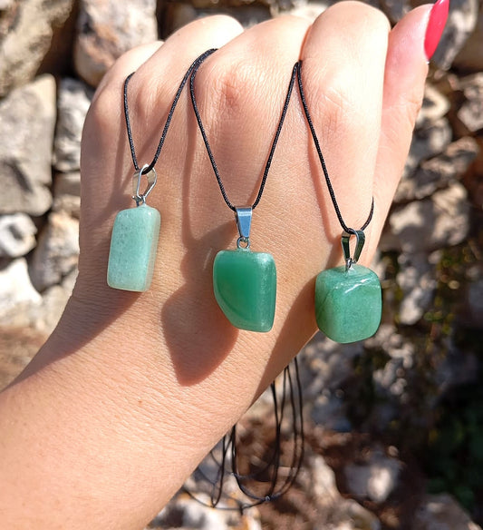 Avventurina Verde burattato (Fortuna e Guarigione)