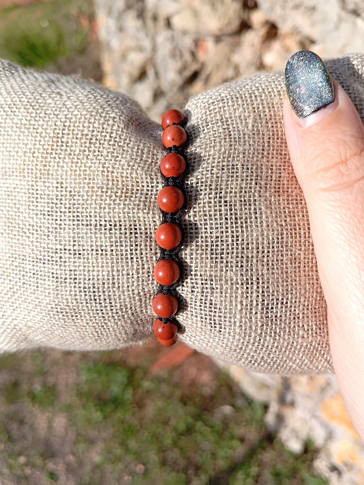 Diaspro Rosso (Radicamento ed Energia Vitale)