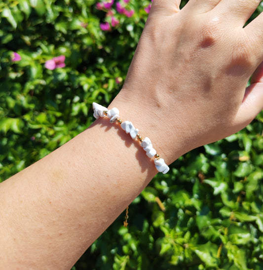 Bracciale Energia Howlite