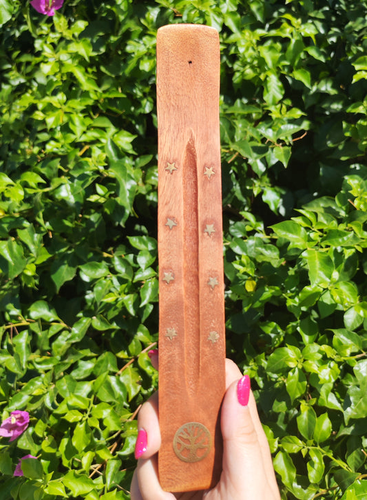 Porta Incenso Legno