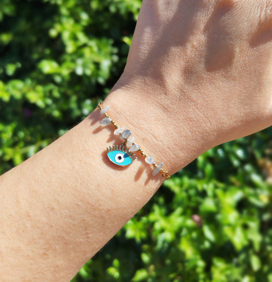 Labradorite Bracciale di Protezione