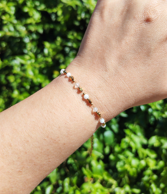 Pietra di Luna Bracciale Elegance