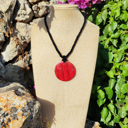 Collana Madreperla Rossa