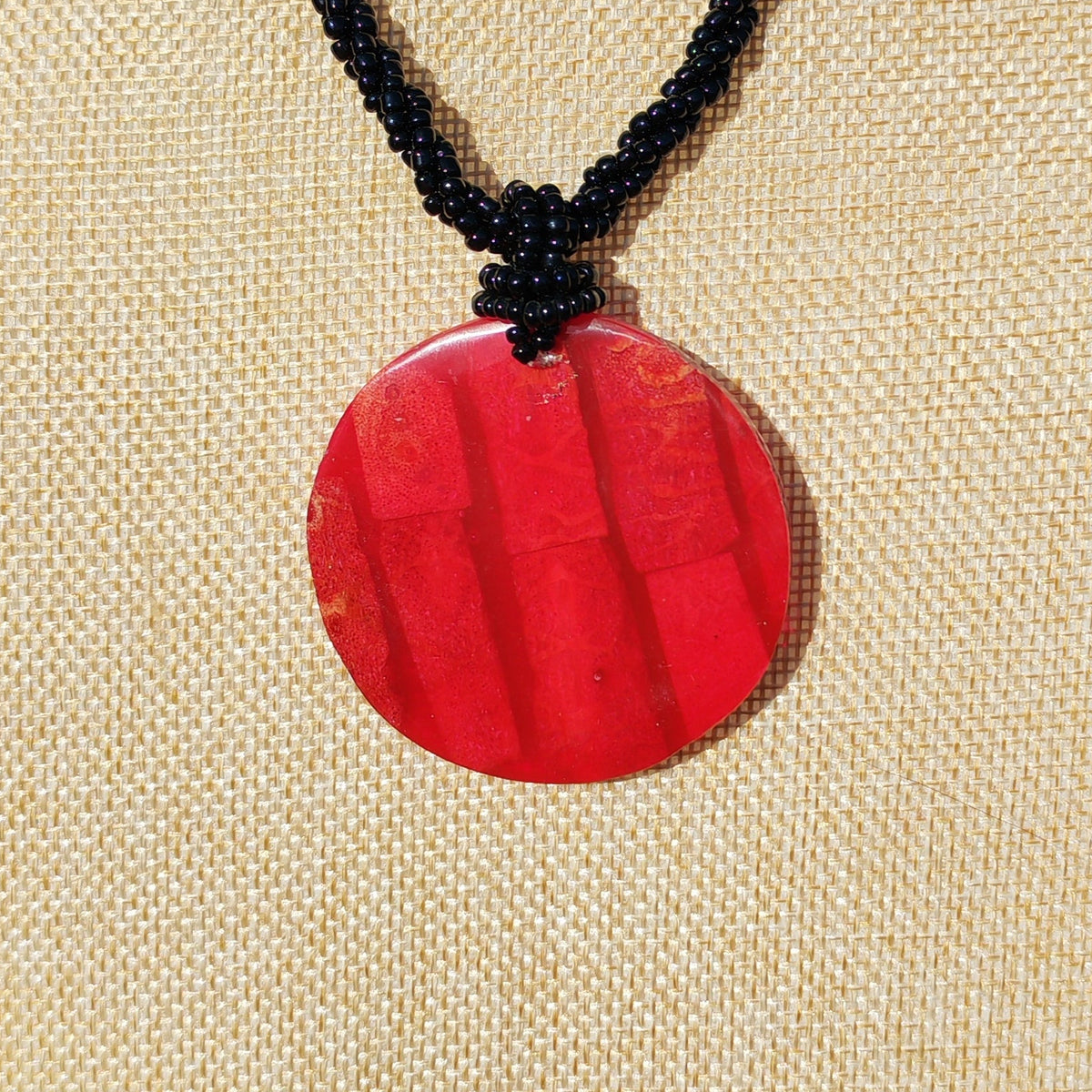 Collana Madreperla Rossa