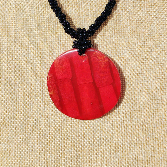 Collana Madreperla Rossa