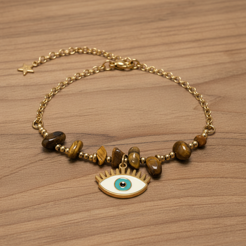 Occhio di Tigre Bracciale di Protezione