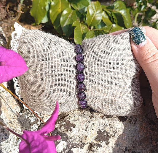 Bracciale Tibetano Ametista
