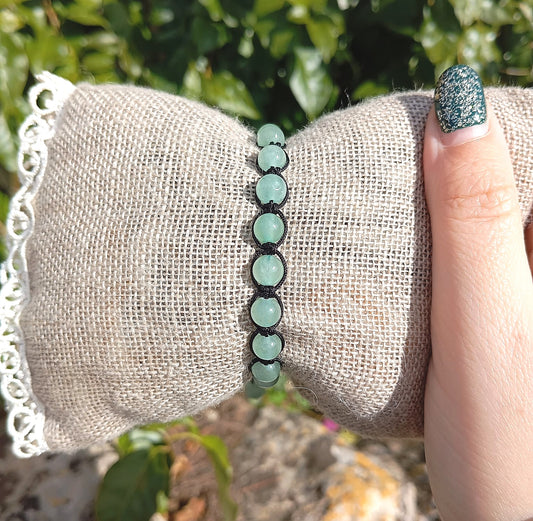 Bracciale Tibetano Avventurina Verde