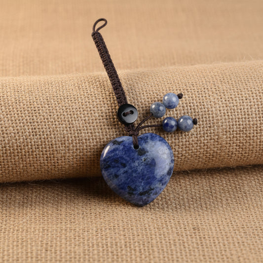 Charm Cuore Sodalite (Intuizione)