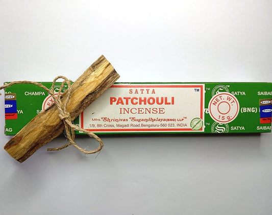 Incensi Patchouli più Palo Santo