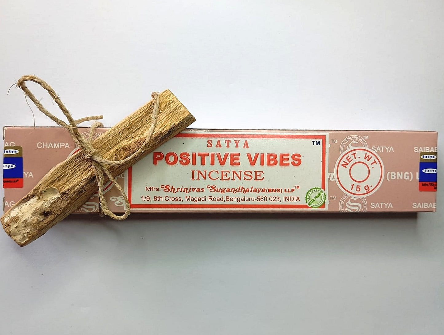 Incensi Positive Vibes più Palo Santo