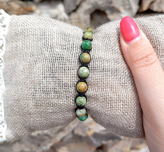 Bracciale Tibetano Crisocolla