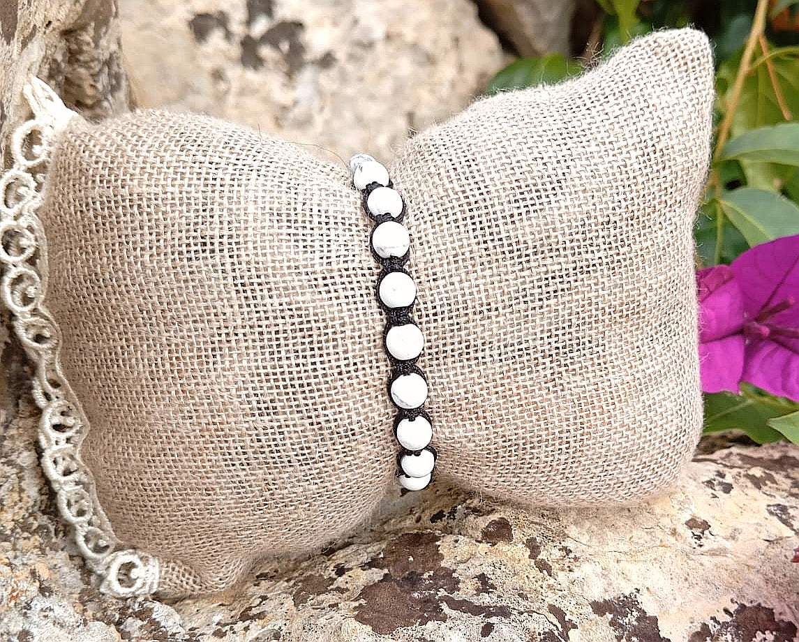 Bracciale Tibetano Howlite