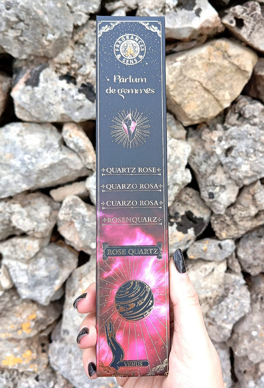 Incensi Parfum de Gemmes Quarzo Rosa
