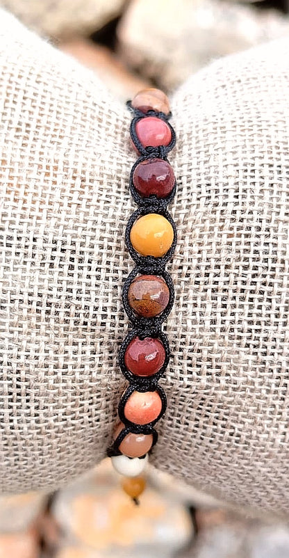 Bracciale Tibetano Diaspro Mokaite