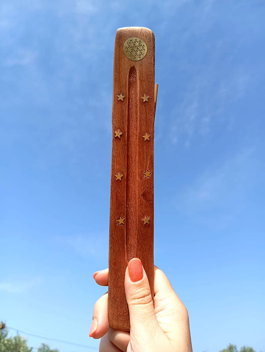 Porta Incenso Legno