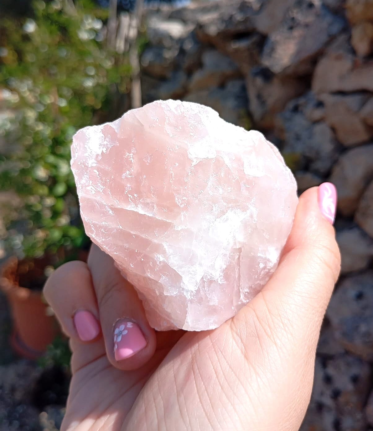 Quarzo Rosa dimensione Maxi