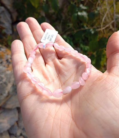 Bracciale Quarzo Rosa