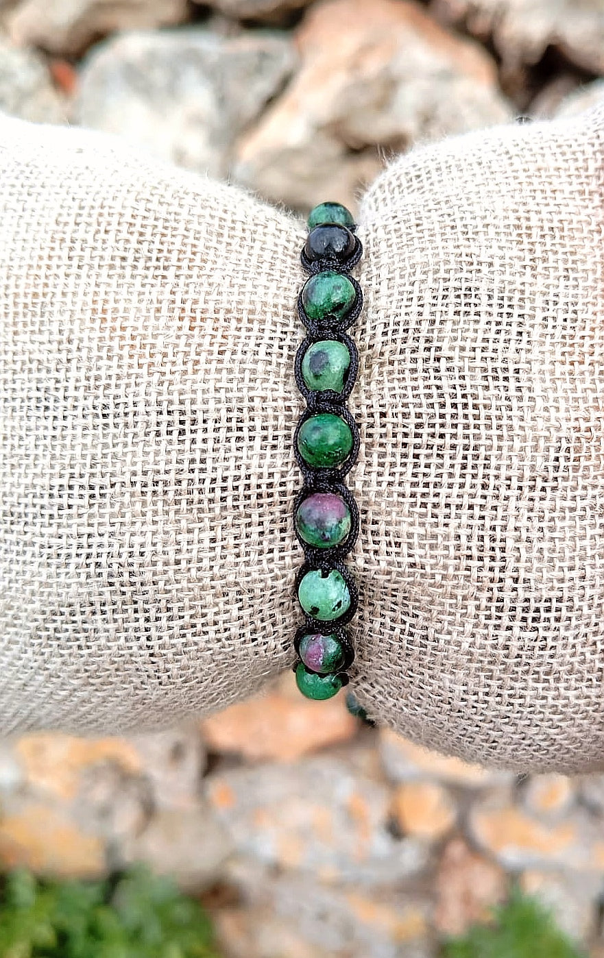 Bracciale Tibetano Rubizoisite