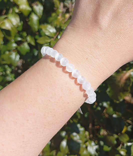 Bracciale Selenite 6mm