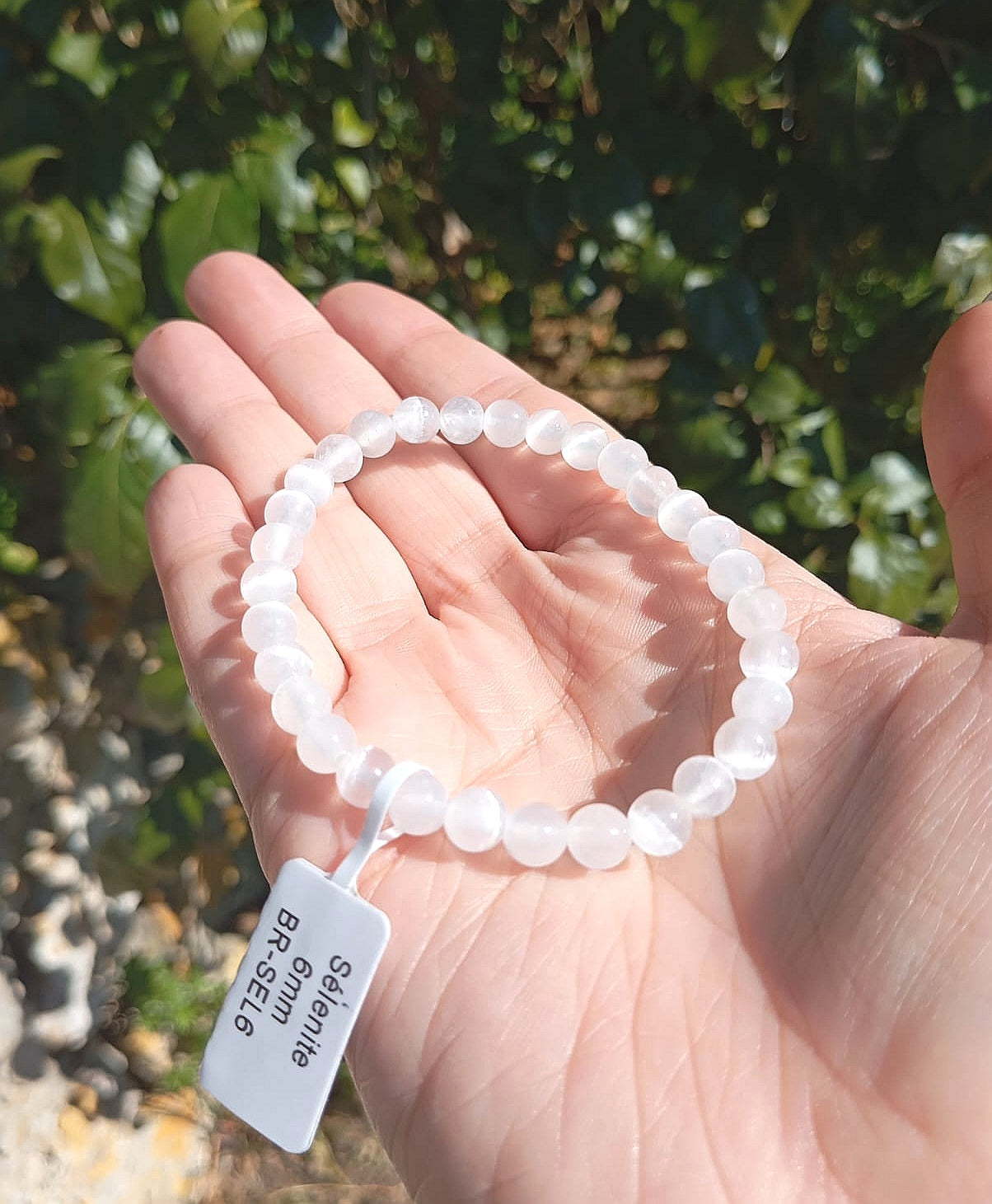 Bracciale Selenite 6mm