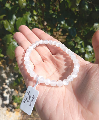 Bracciale Selenite 6mm