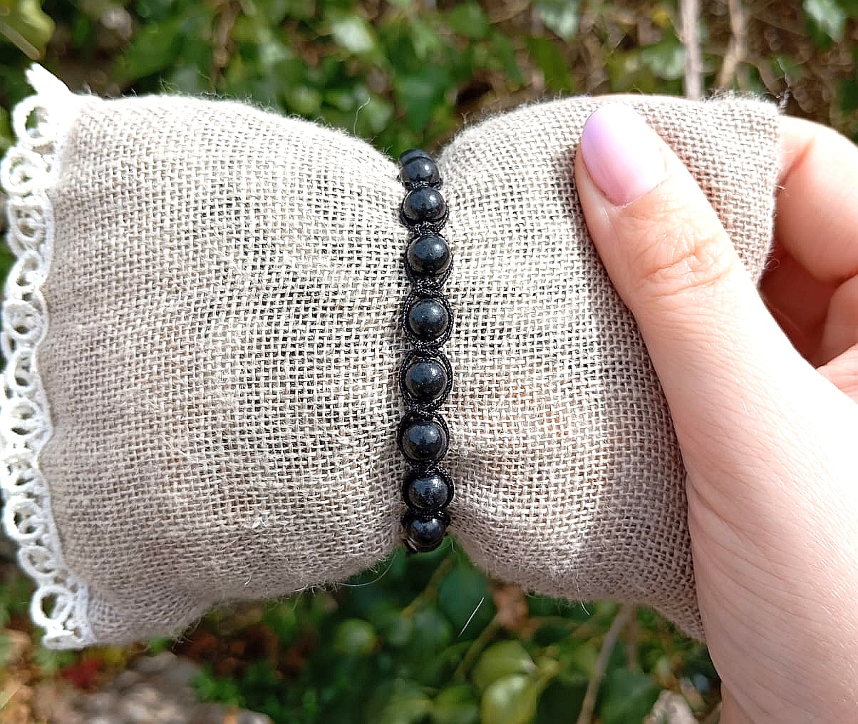 Bracciale Tibetano di protezione Shungite