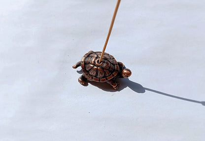 Portaincenso Tartarughina Bronzo