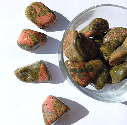Unakite (Guarigione Emotiva e Crescita Spirituale)
