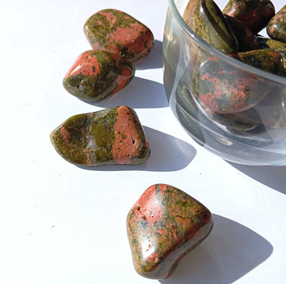 Unakite (Guarigione Emotiva e Crescita Spirituale)
